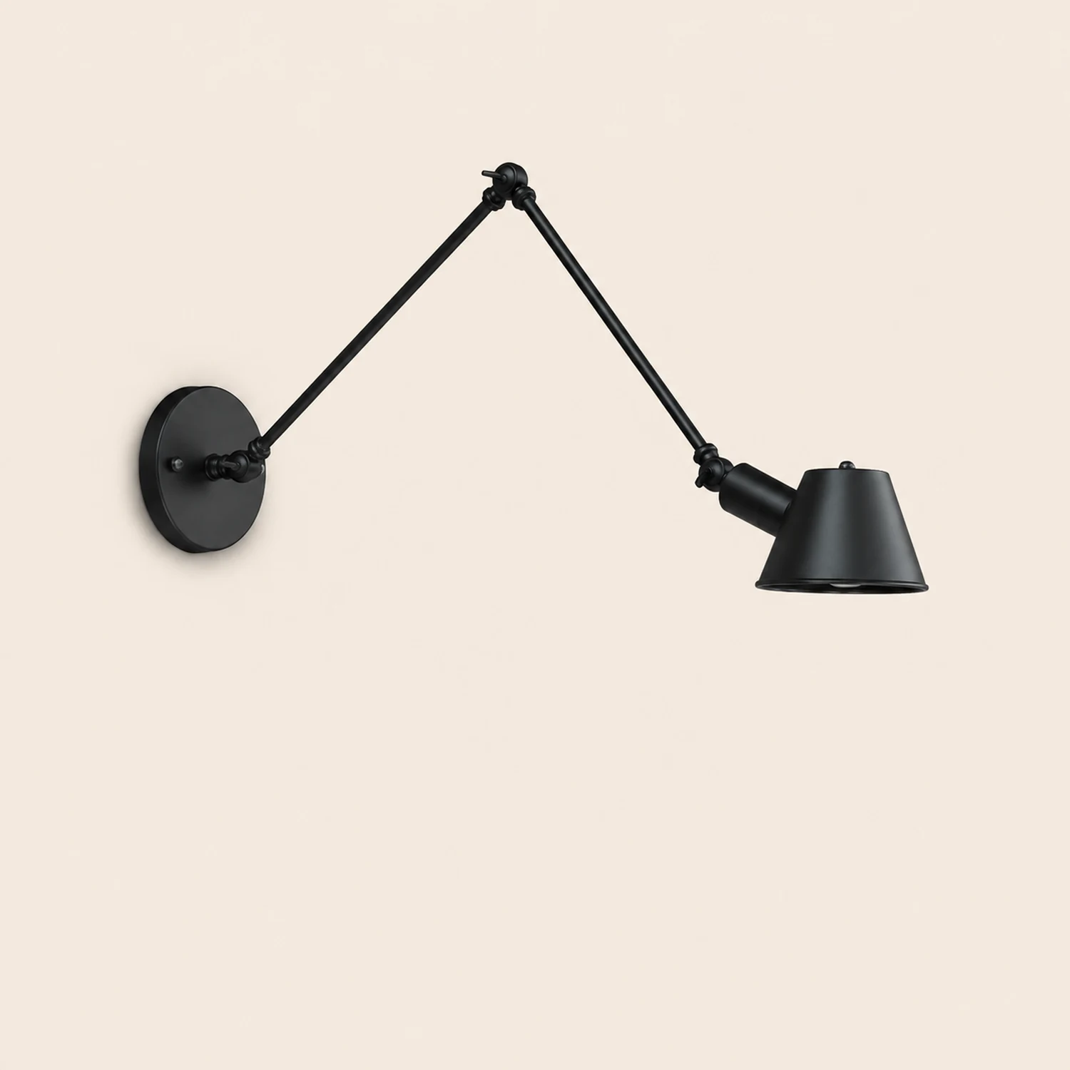 Brady Retro Industrielle Wandleuchte - Lumpaz
