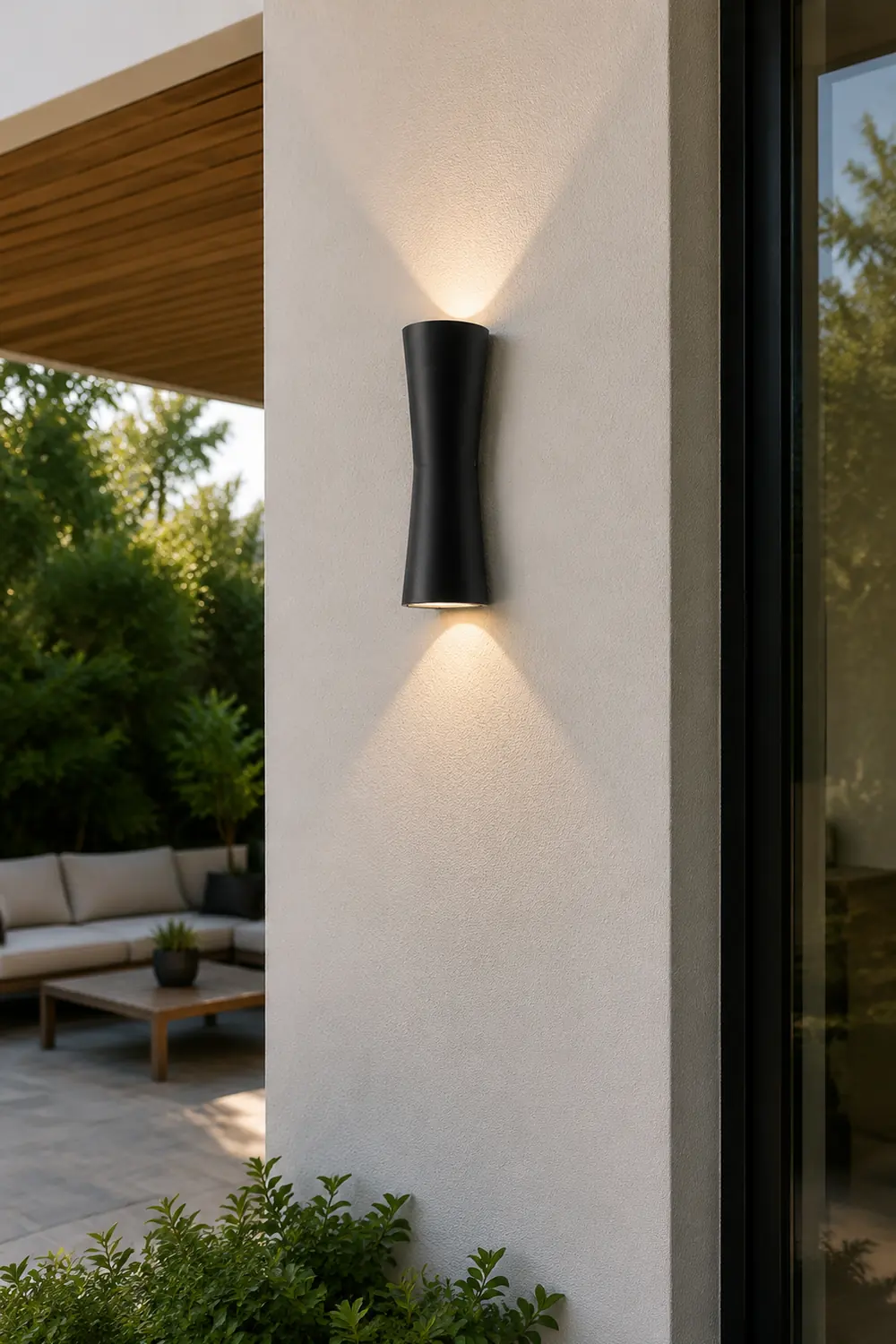 Orr Außenwandleuchte LED Wasserdicht für Garten, Balkon - Lumpaz