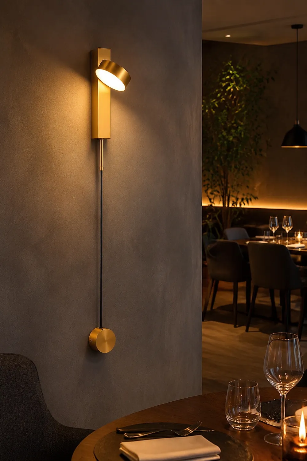 Moderne Kreative Wandleuchte für Nachttisch/Wohnzimmer - Lumpaz