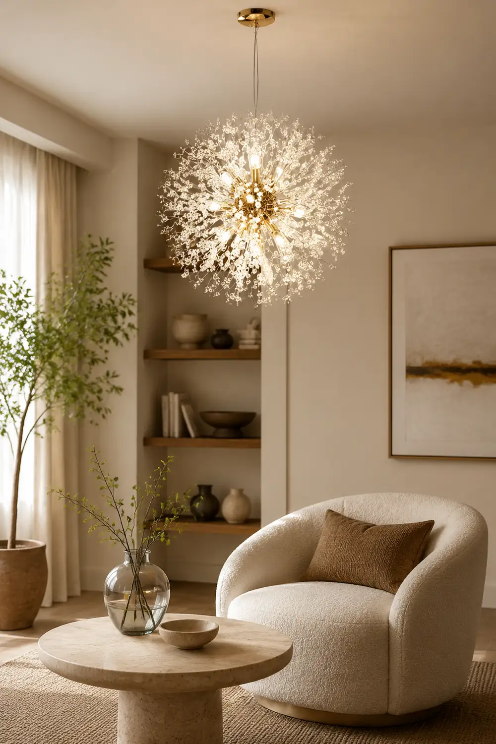 Lili Nordische Löwenzahn Pendelleuchte für Esszimmer - Lumpaz