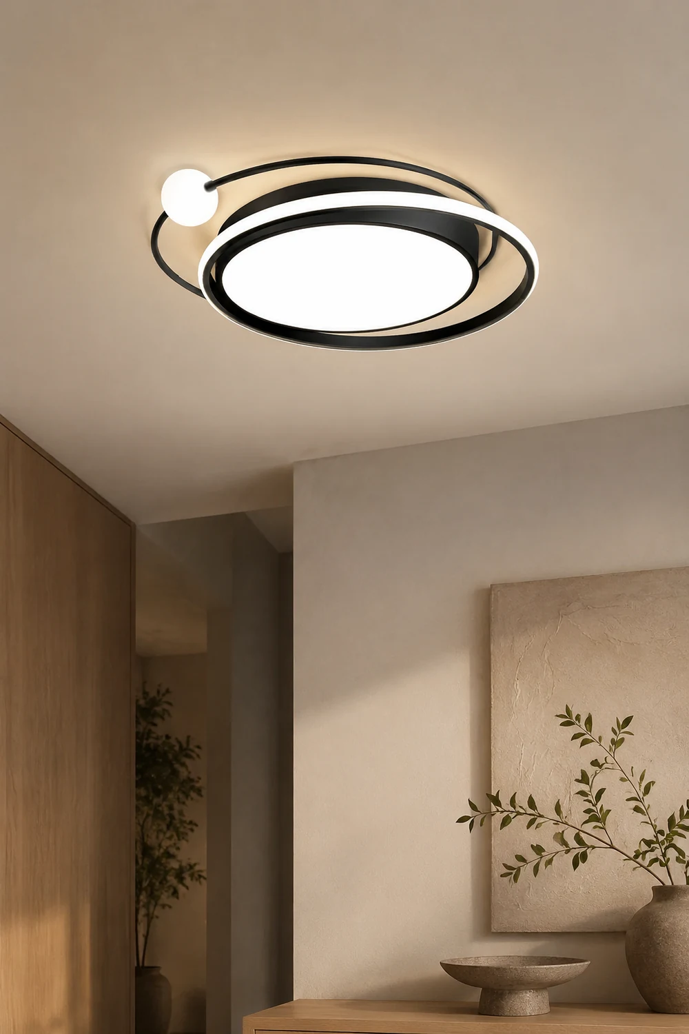 Lacey Moderne Planet Design LED Deckenleuchte - Lumpaz