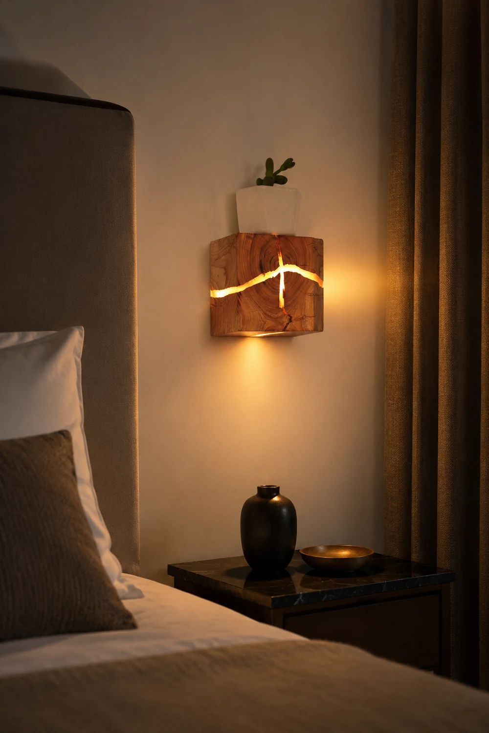 Creative Cracked Corridor Wall Sconce - Lumpaz