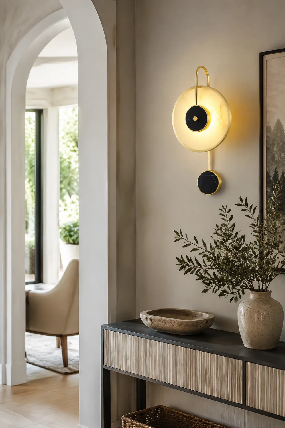 Retro Creative Indoor Round Wall Light - Lumpaz
