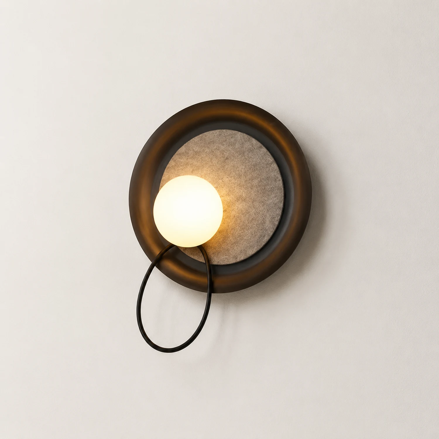 Modern Round Adjustable Wall Scones - Lumpaz