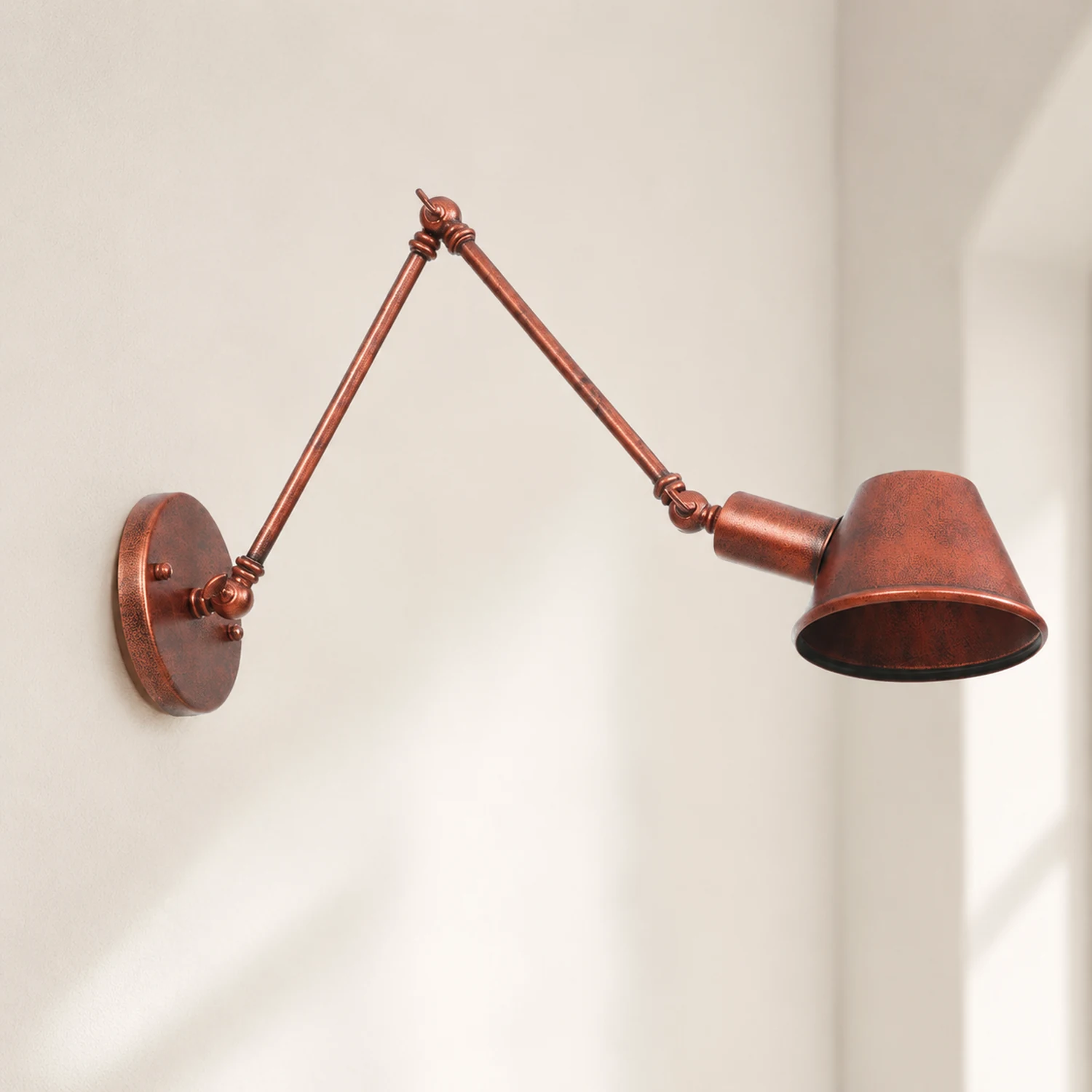 Brady Retro Industrielle Wandleuchte - Lumpaz