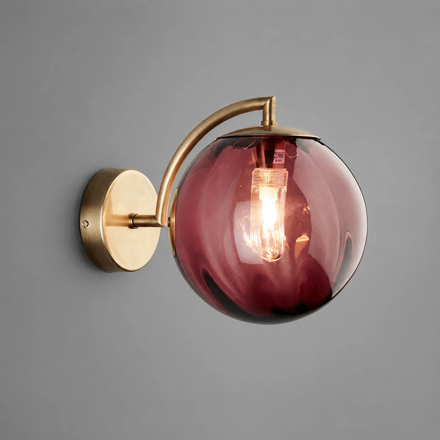 Multicolor Glass Home Decor Wall Lamp - Lumpaz