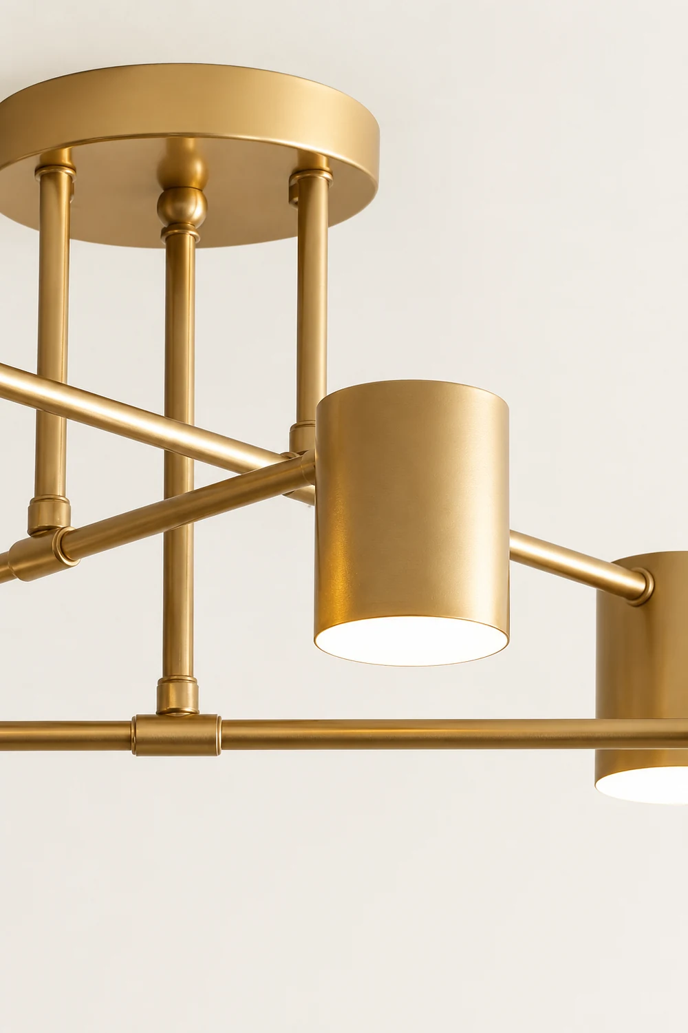 Moderne Kreis-Design Deckenleuchte aus Metall für Wohnzimmer, Schlafzimmer - Lumpaz
