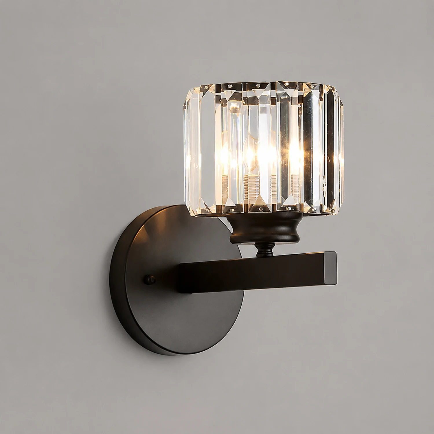 Moderne LED Wandleuchte aus Kristall für Schlafzimmer - Lumpaz
