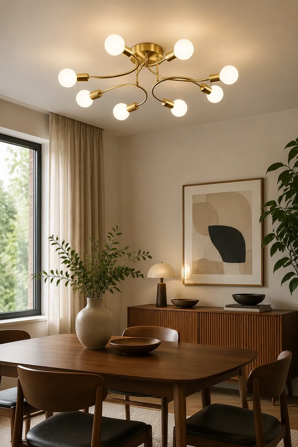 Valentina Moderner Ball Glas LED Pendelleuchter Kronleuchter Deckenleuchte - Lumpaz