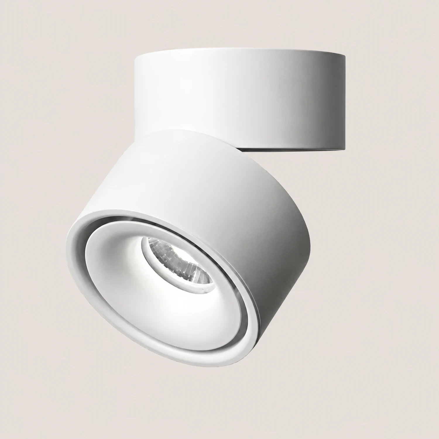 Novak LED Deckenstrahler Aufbau Downlight für Wohnzimmer & Korridor - Lumpaz