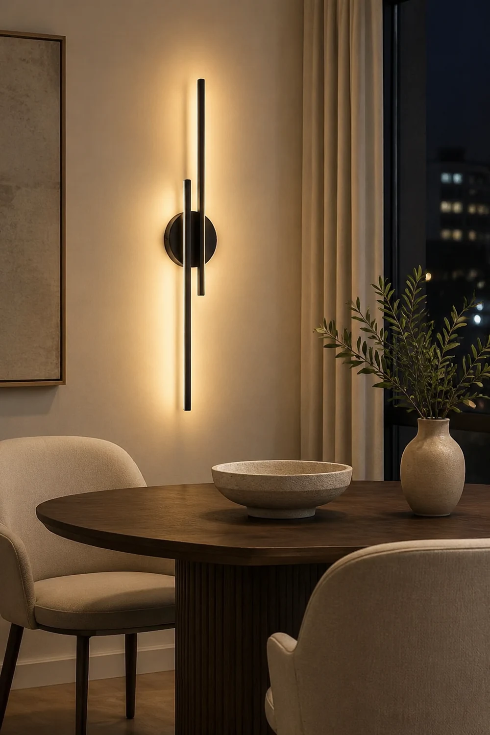 Moderne Minimalistische LED Eisen Wandleuchte für Schlafzimmer - Lumpaz
