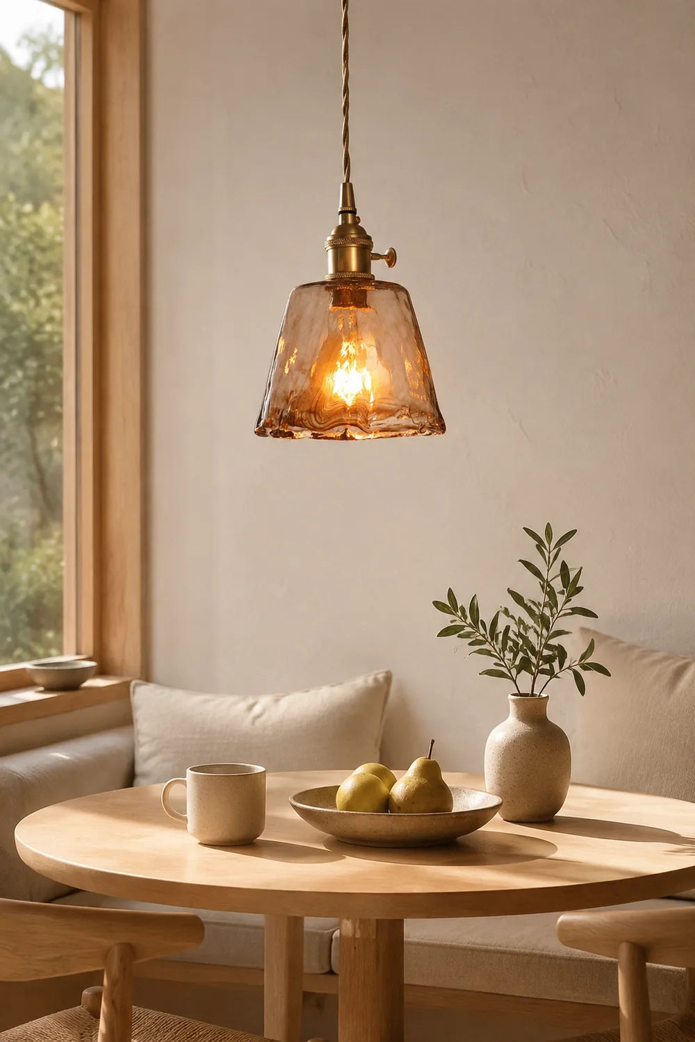 Levy Messing Glas Pendelleuchten - Lumpaz