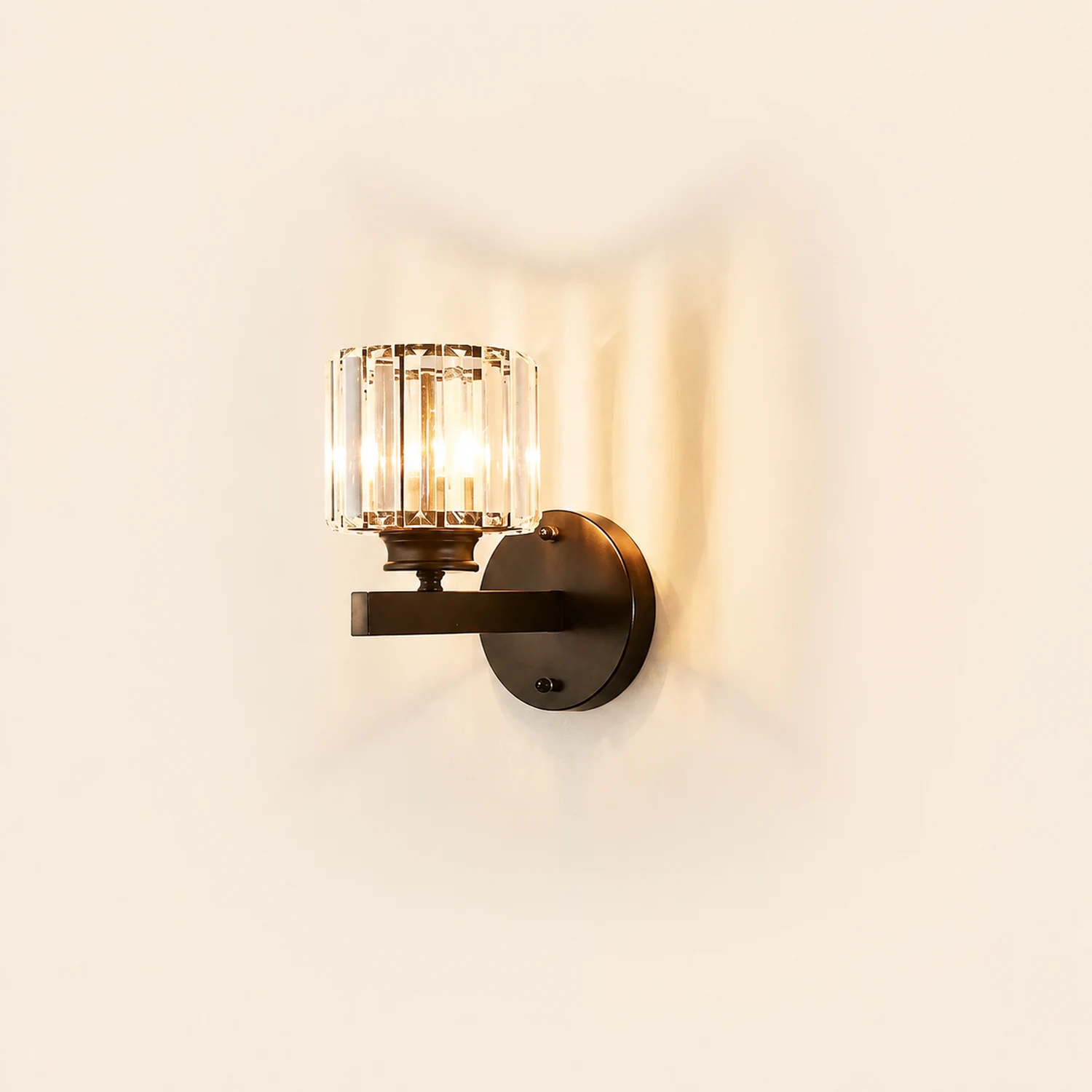Moderne LED Wandleuchte aus Kristall für Schlafzimmer - Lumpaz
