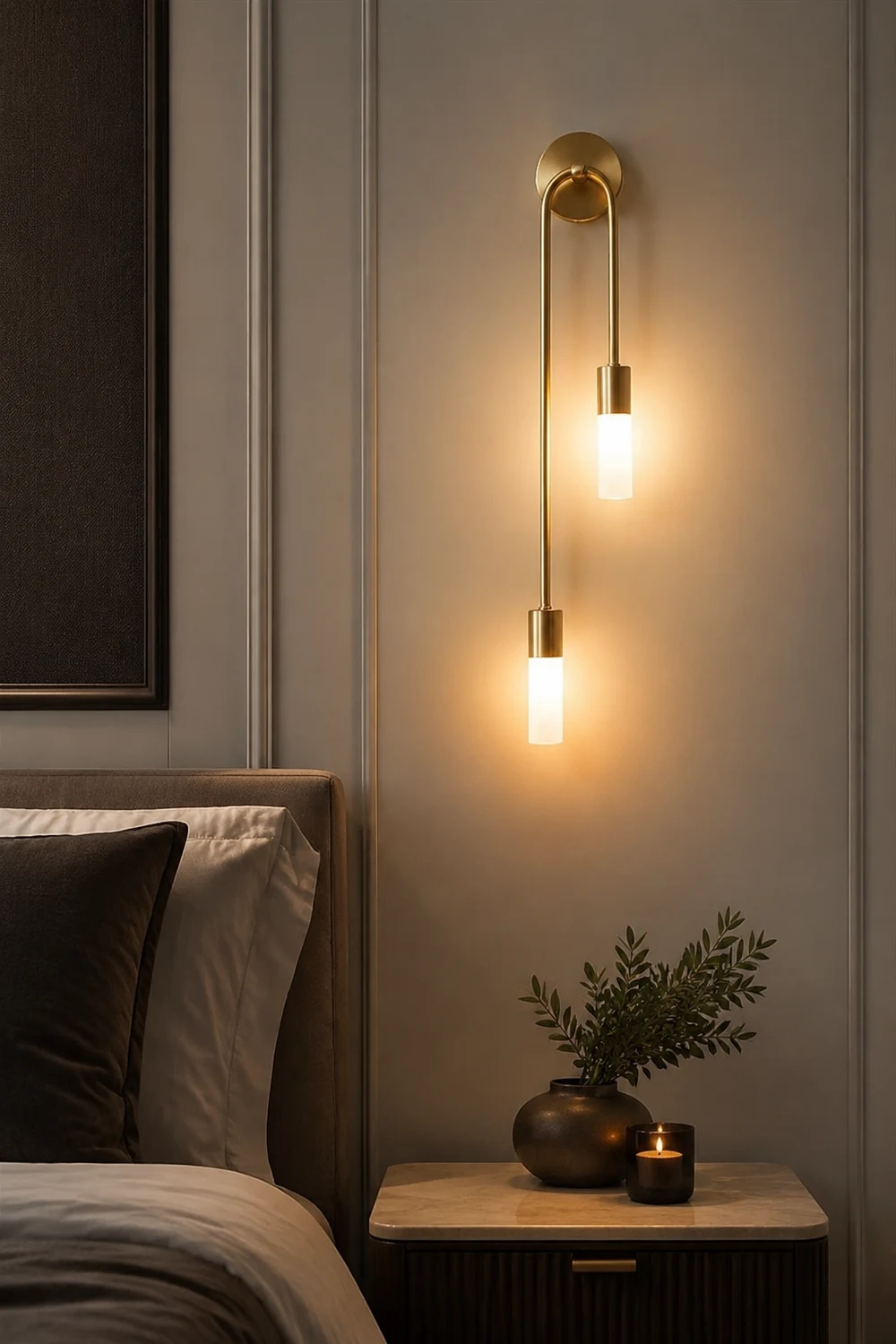 Moderne Kreative Wandleuchte für Schlafzimmer & Korridor - Lumpaz