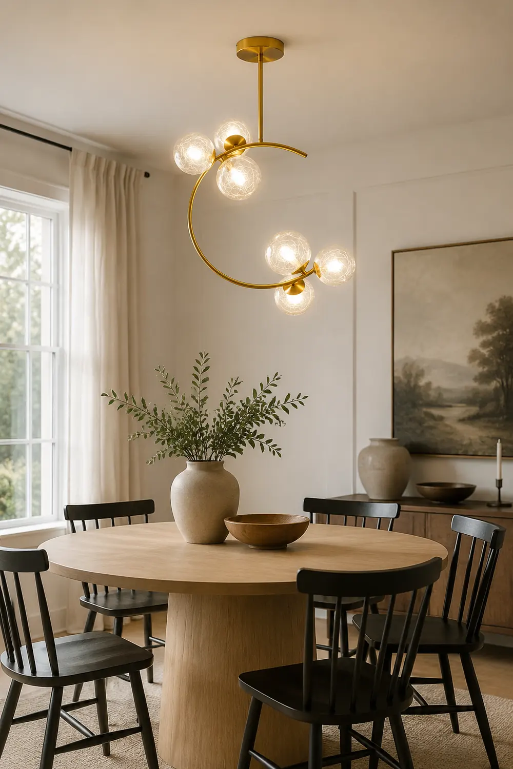 Glaskugel Deckenleuchte Goldene Lampen - Lumpaz
