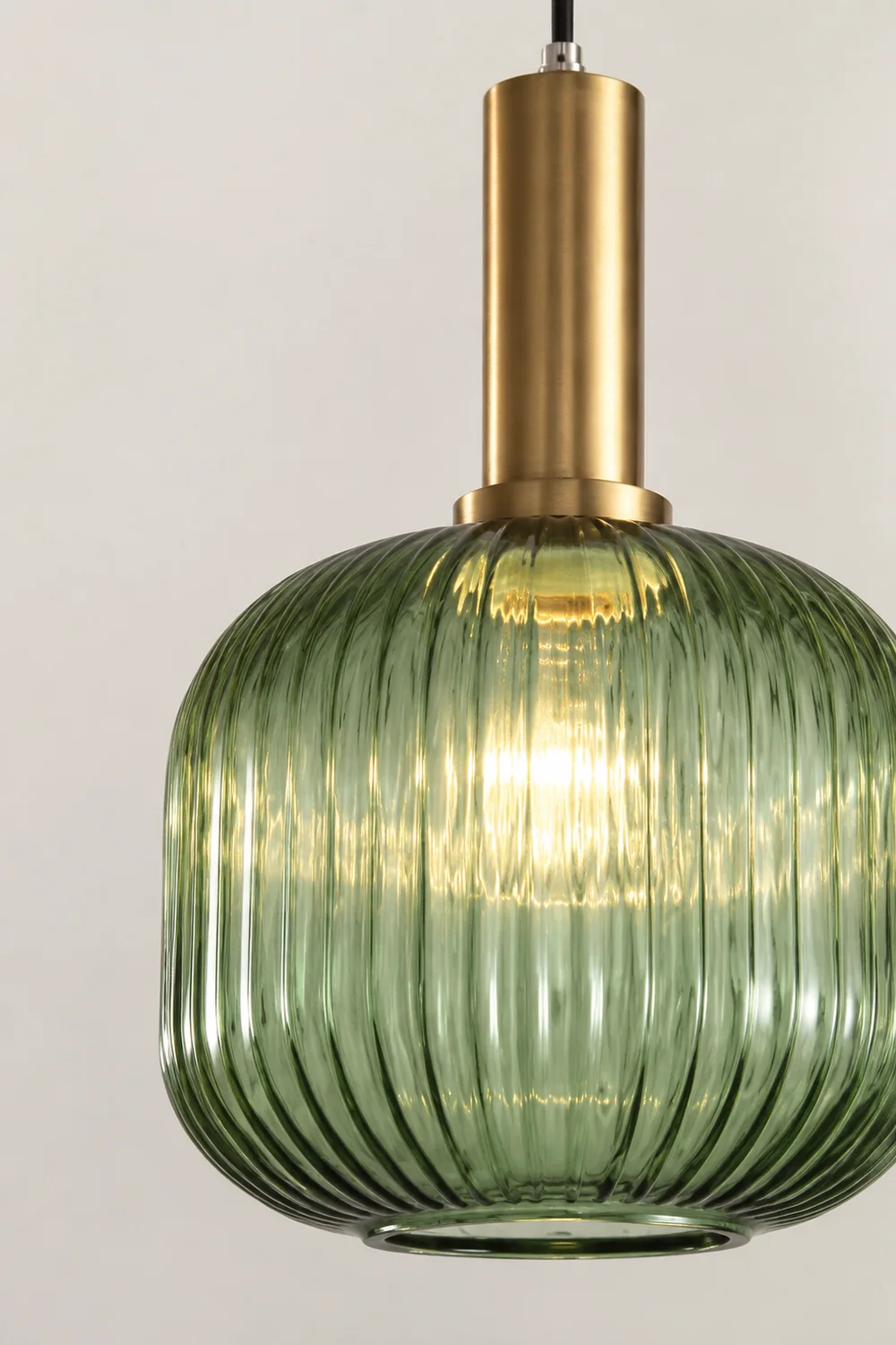 Hailie Pendelleuchte aus Glas für Wohnzimmer, Esszimmer - Lumpaz