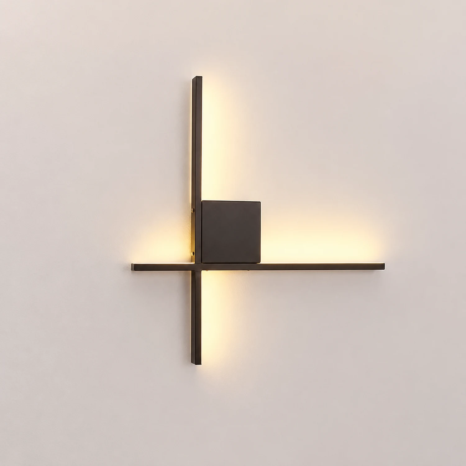 Einfache moderne LED-Wandleuchte Nachttischlampe für Schlafzimmer, Wohnzimmer - Lumpaz
