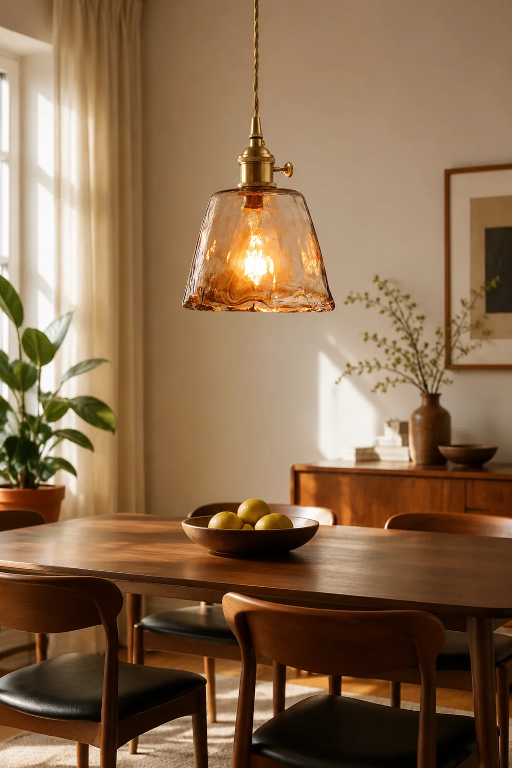 Levy Messing Glas Pendelleuchten - Lumpaz