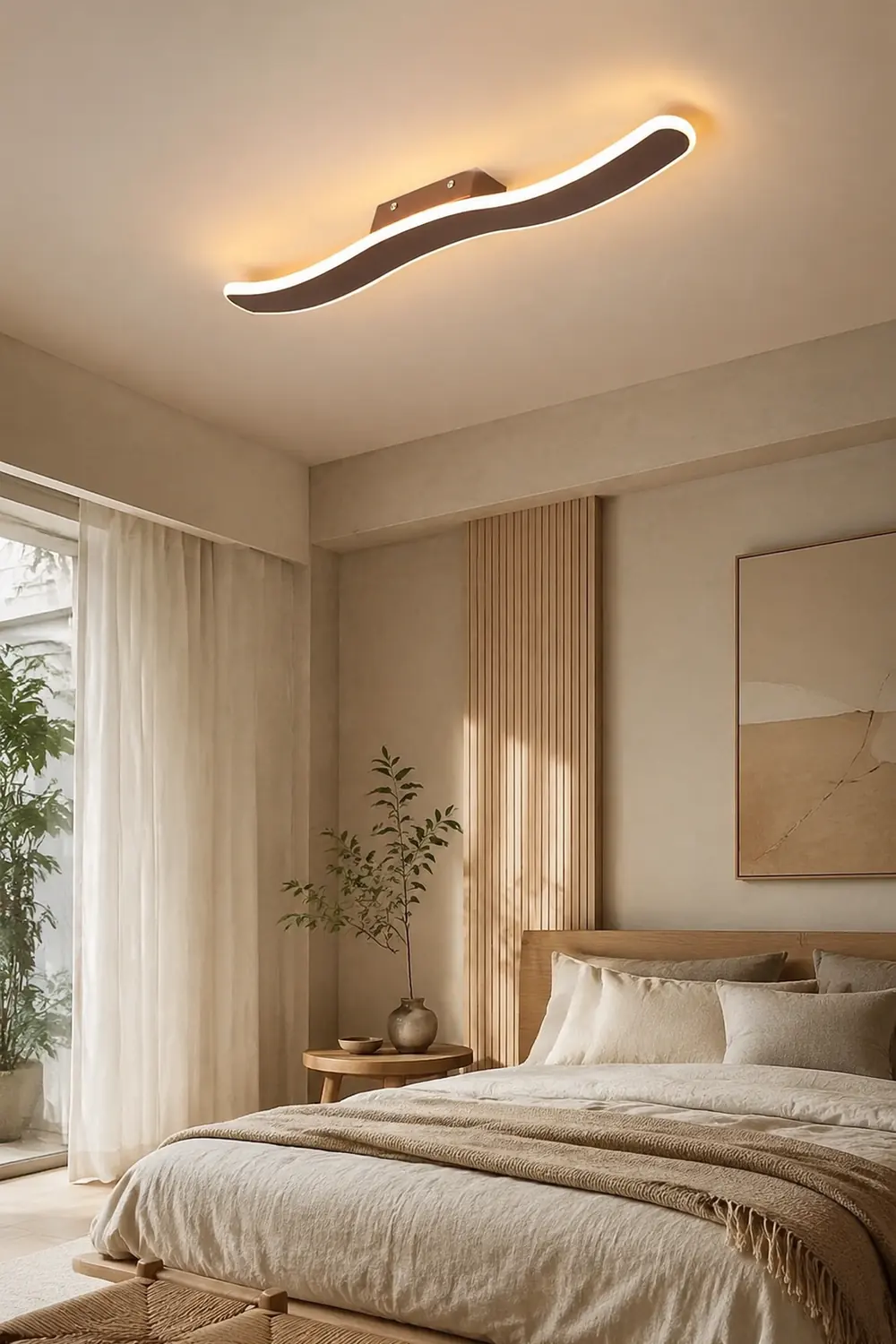 Leigh LED Deckenleuchte für Wohnzimmer, Korridor - Lumpaz