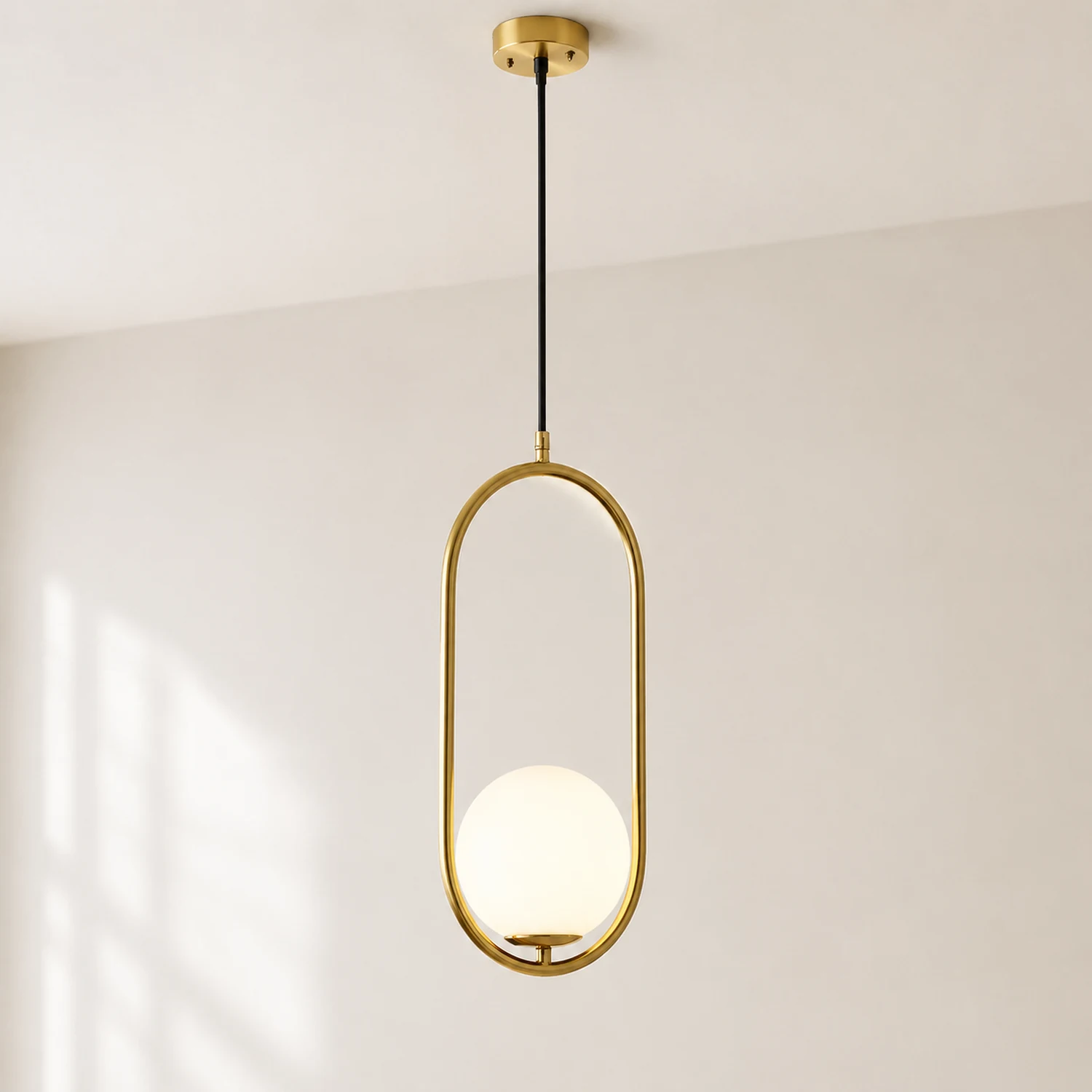 Valentina Nordische Kugel-Design Pendelleuchte aus Glas - Lumpaz