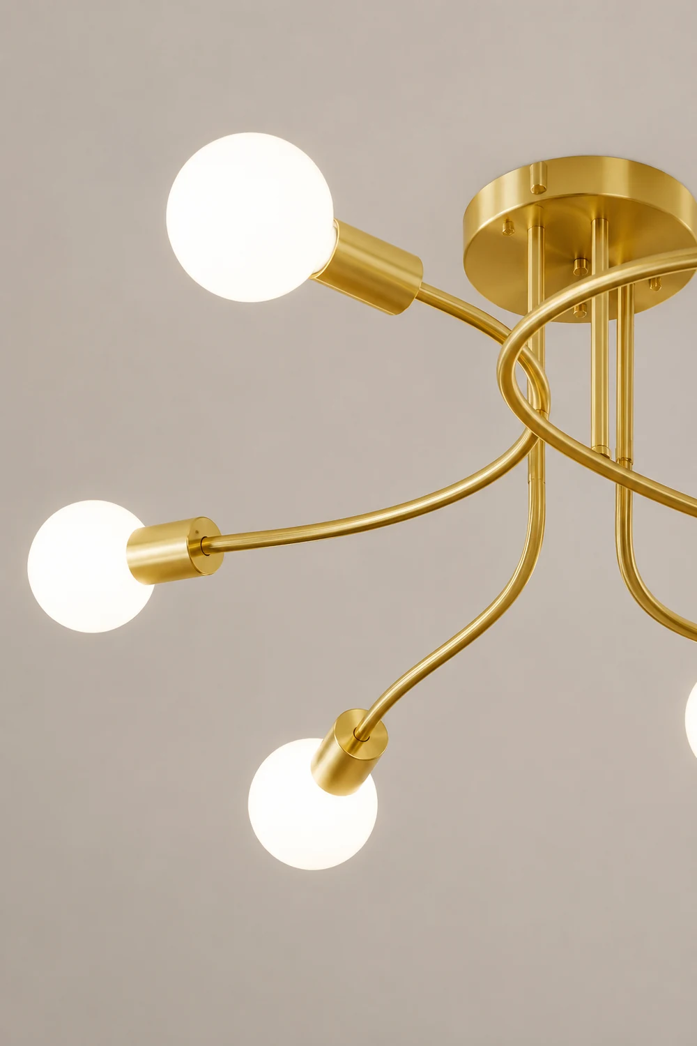Valentina Moderner Ball Glas LED Pendelleuchter Kronleuchter Deckenleuchte - Lumpaz