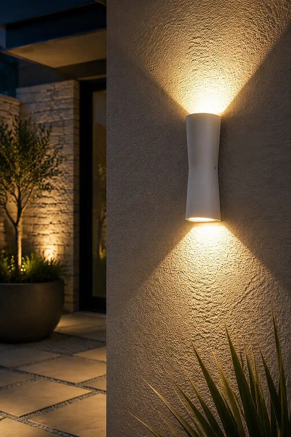 Orr Außenwandleuchte LED Wasserdicht für Garten, Balkon - Lumpaz