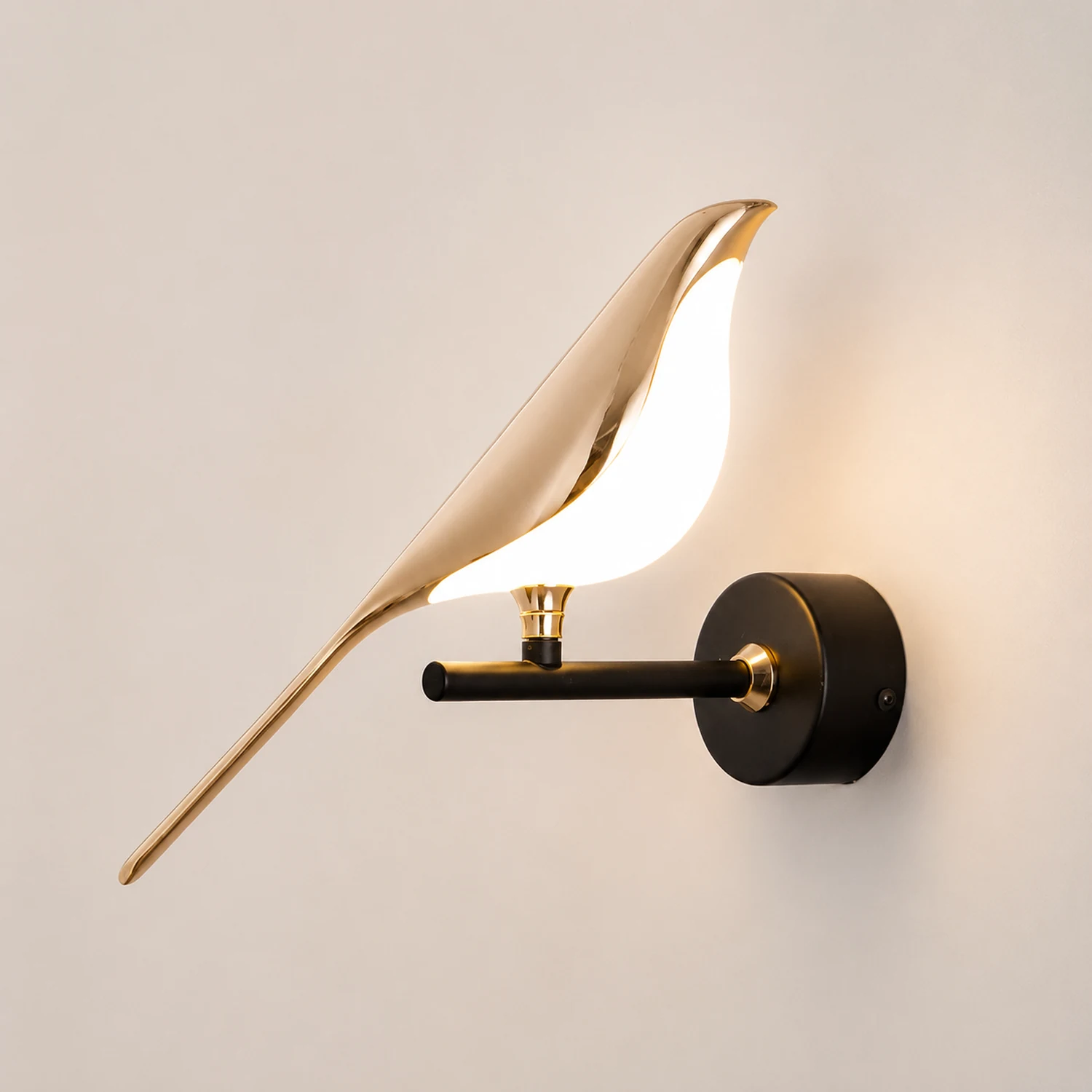 Modern Simple Art Design Bird Wall Lamp - Lumpaz