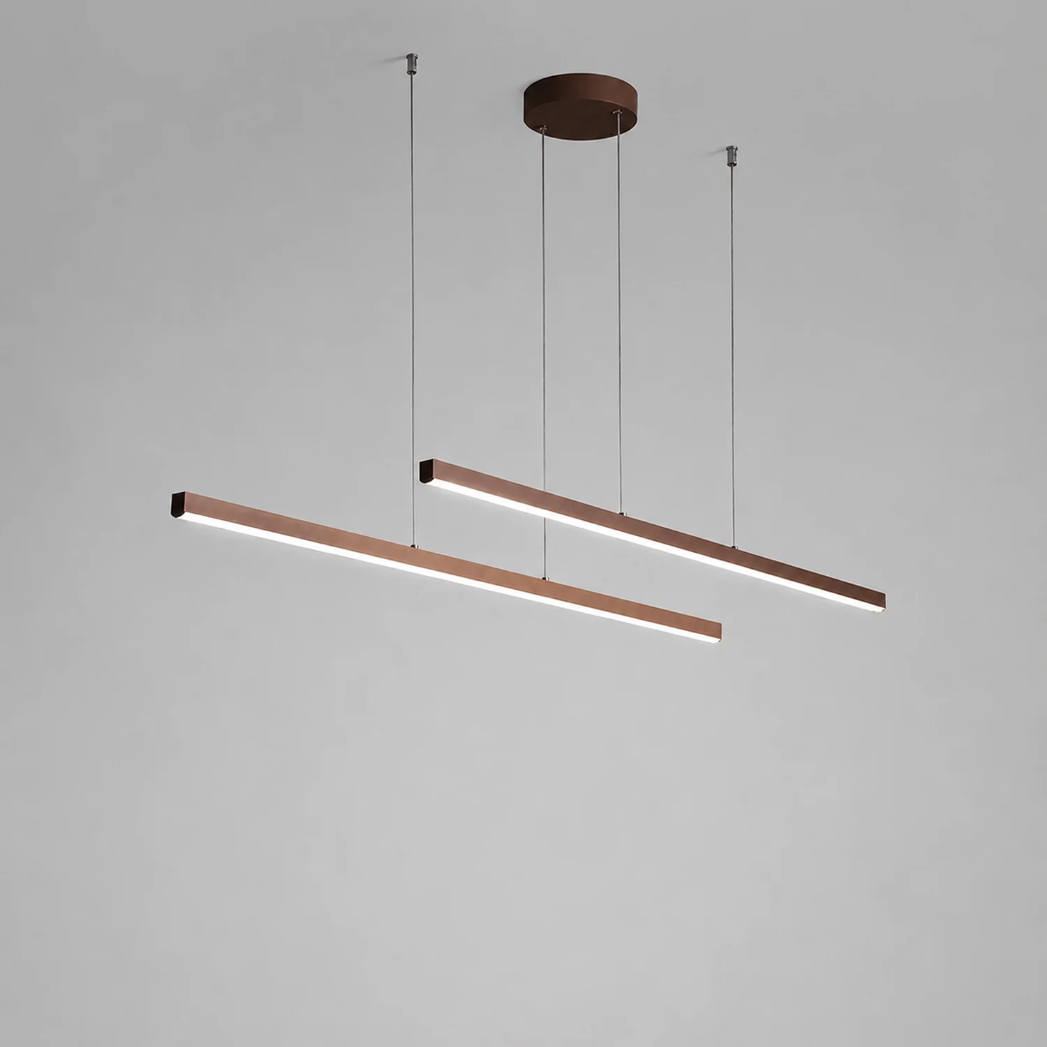 Edge Minimalistische Streifen LED Pendelleuchte für Esszimmer - Lumpaz