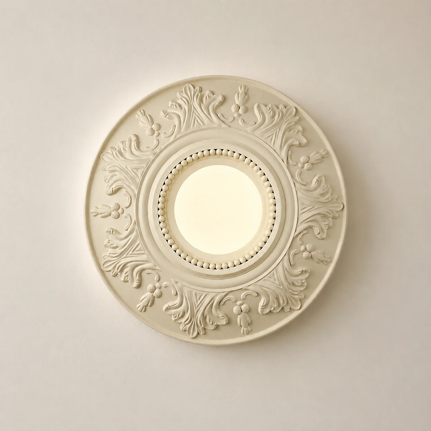 Cream Style Glass Milky Coffee Wall Light Fixtures - Lumpaz