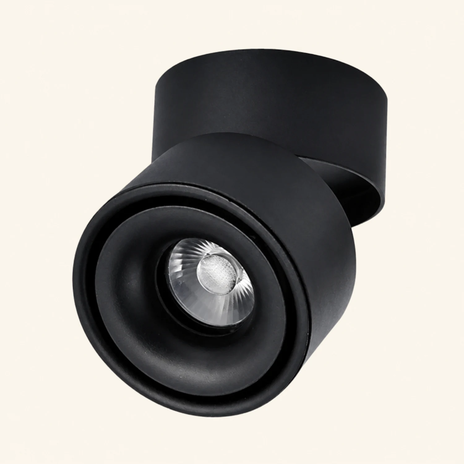 Novak LED Deckenstrahler Aufbau Downlight für Wohnzimmer & Korridor - Lumpaz