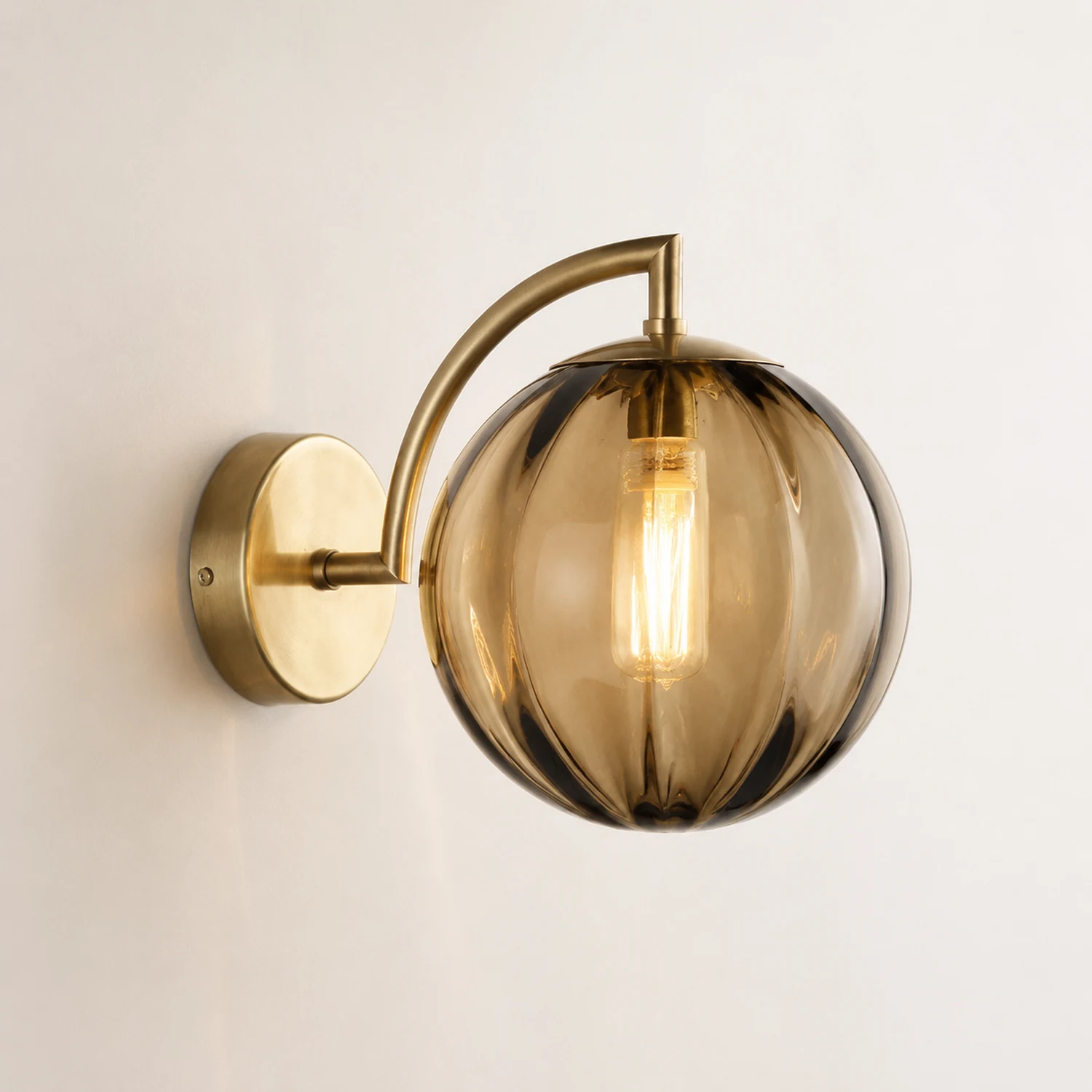 Multicolor Glass Home Decor Wall Lamp - Lumpaz