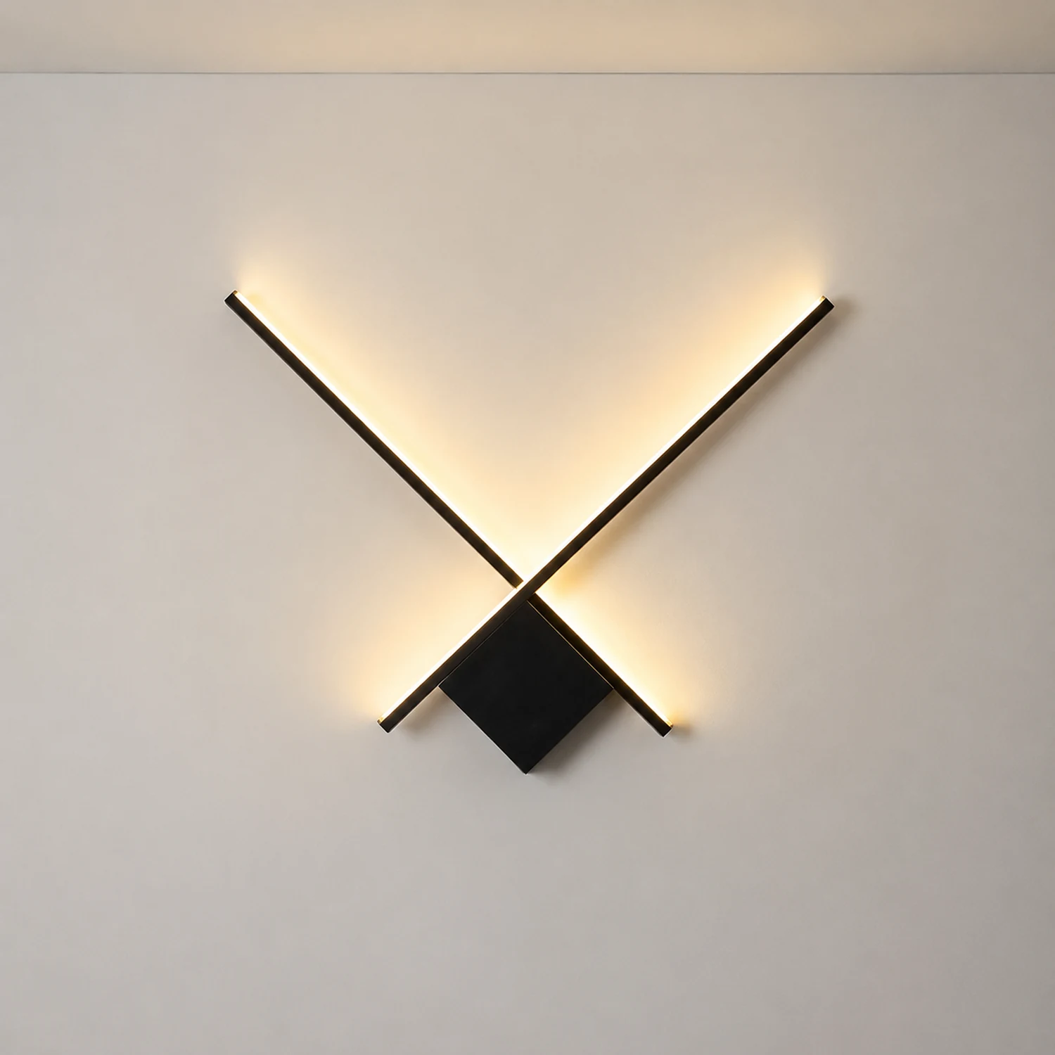 Kreative moderne Eisen-LED-Wandleuchte Wandleuchte für Schlafzimmer, Wohnzimmer - Lumpaz