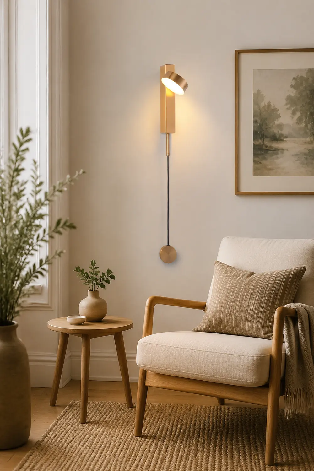 Moderne Kreative Wandleuchte für Nachttisch/Wohnzimmer - Lumpaz