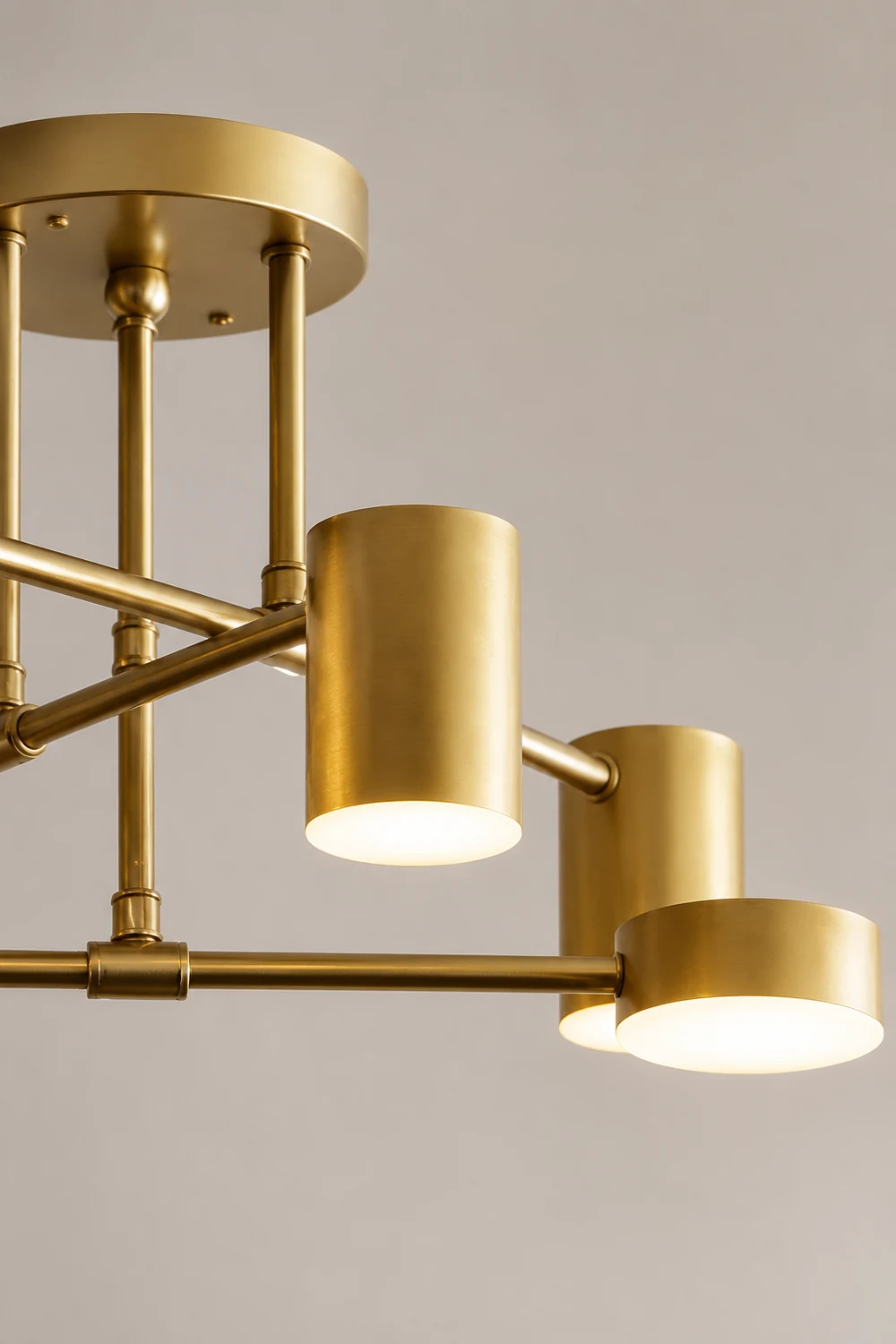Moderne Kreis-Design Deckenleuchte aus Metall für Wohnzimmer, Schlafzimmer - Lumpaz
