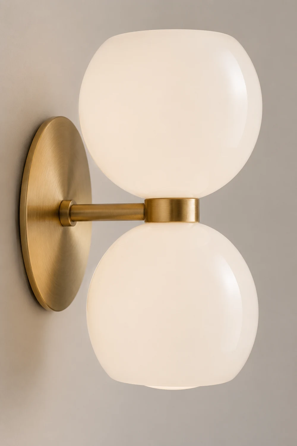 Creative Modern 2 Heads Glass Wall Lamp - Lumpaz