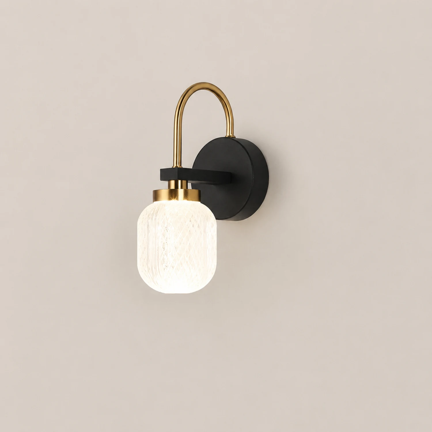 Moderne LED Wandleuchte aus Metall für Schlafzimmer - Lumpaz