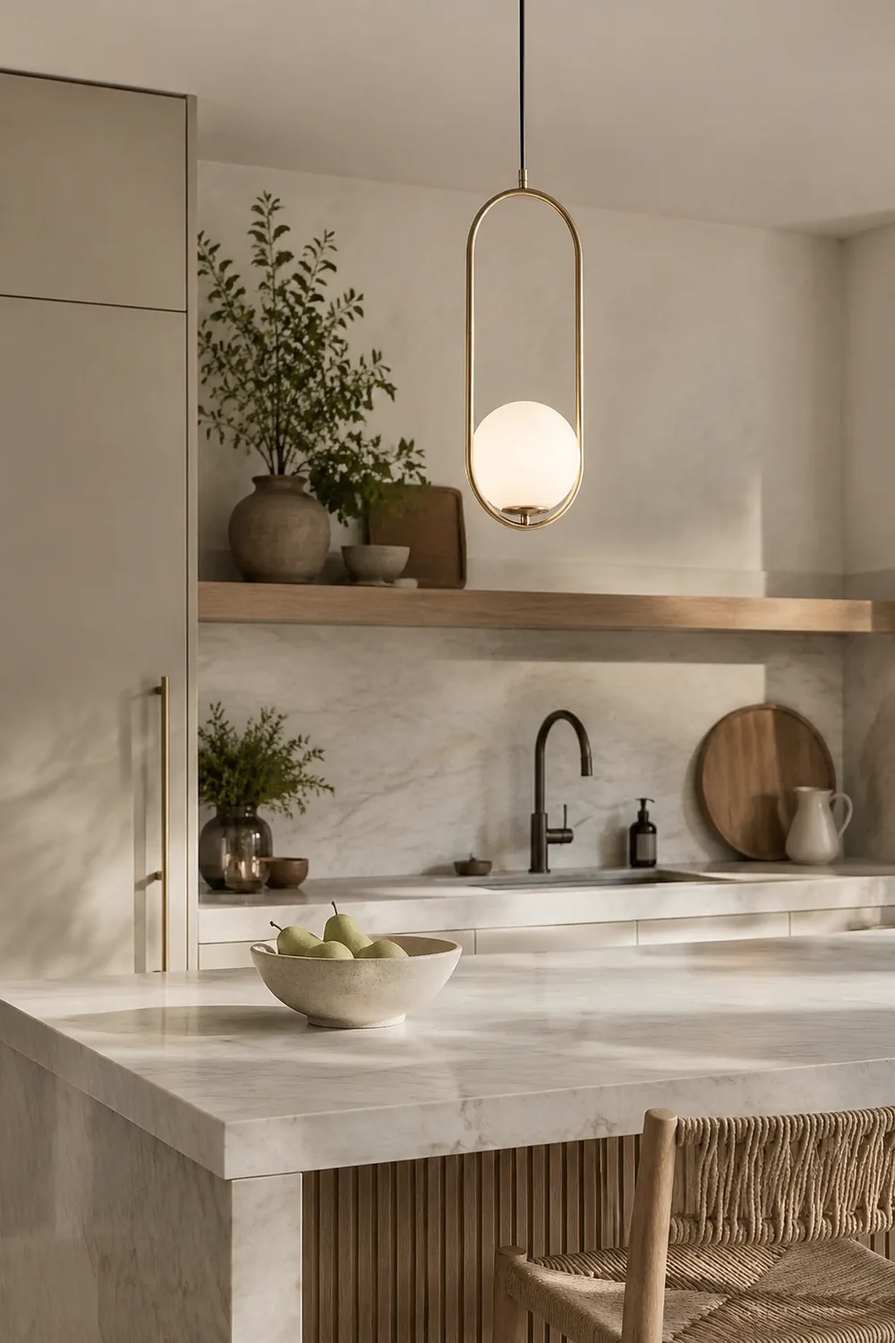 Valentina Nordische Kugel-Design Pendelleuchte aus Glas - Lumpaz