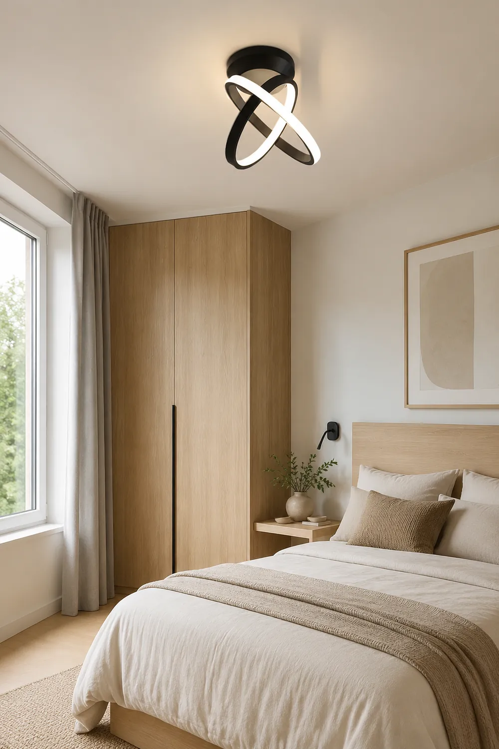 Moderne LED Deckenleuchte für Korridor, Balkon - Lumpaz