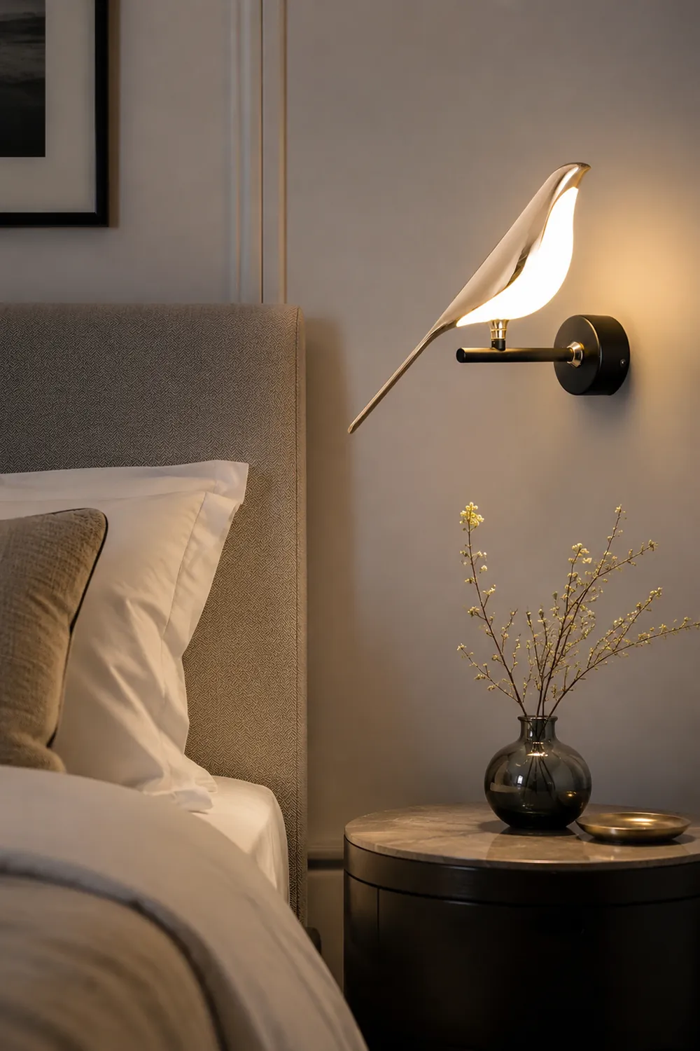 Modern Simple Art Design Bird Wall Lamp - Lumpaz