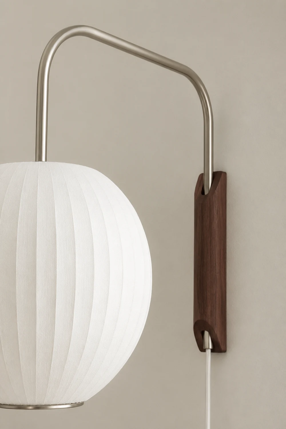 Wabi-sabi Silk Wall Lamp - Lumpaz