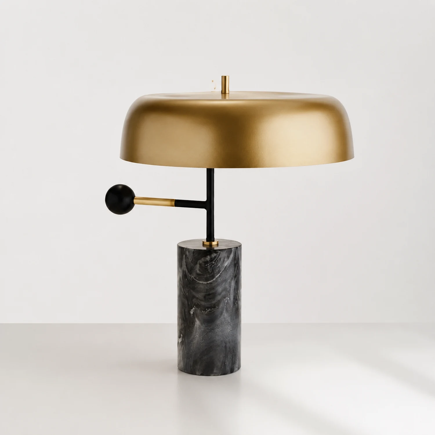 Modern Tall Black Table Lamp Design Beside Lamp - Lumpaz