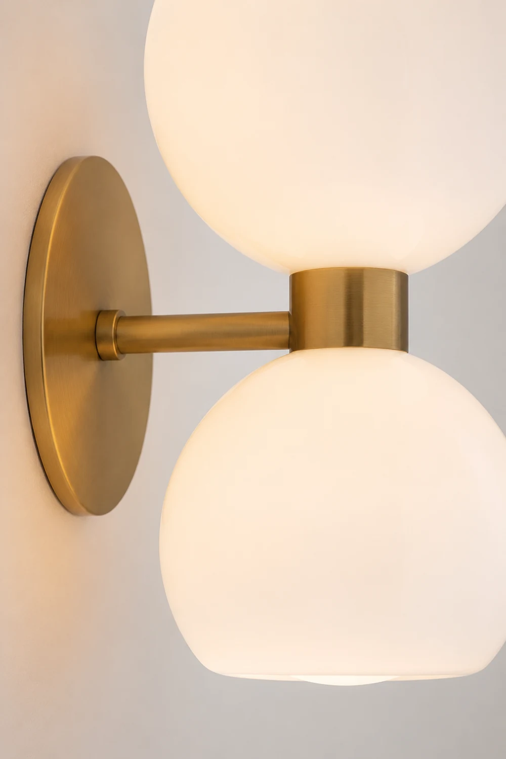 Creative Modern 2 Heads Glass Wall Lamp - Lumpaz