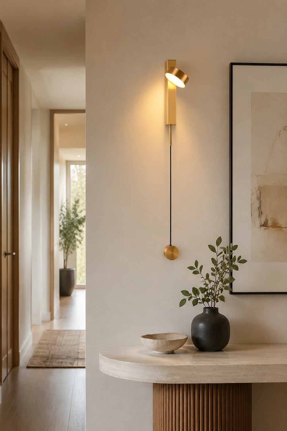 Moderne Kreative Wandleuchte für Nachttisch/Wohnzimmer - Lumpaz