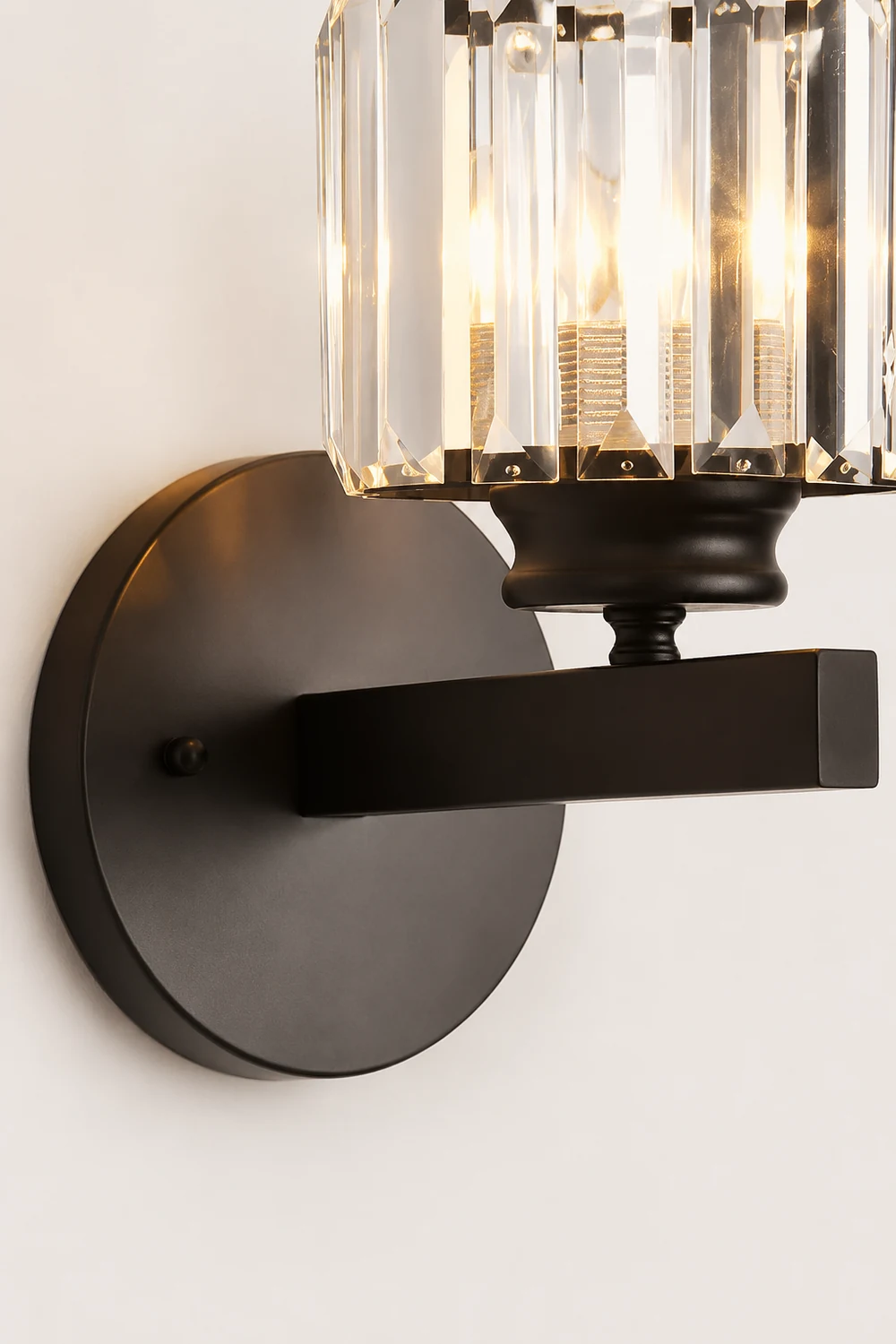 Moderne LED Wandleuchte aus Kristall für Schlafzimmer - Lumpaz