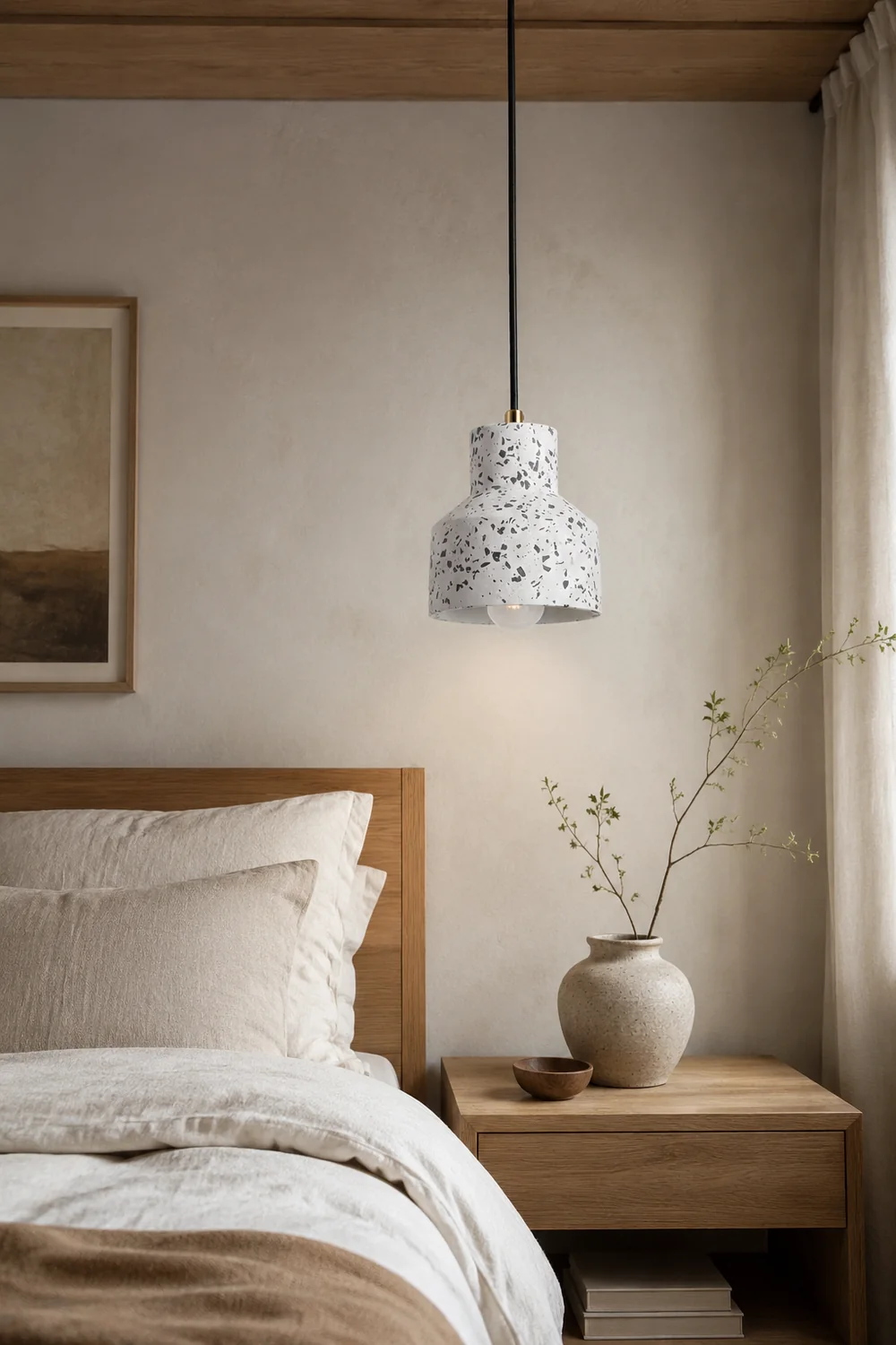 Morandi Nordische Kunst Retro Industriell Zement Stein Pendelleuchte Kronleuchter - Lumpaz