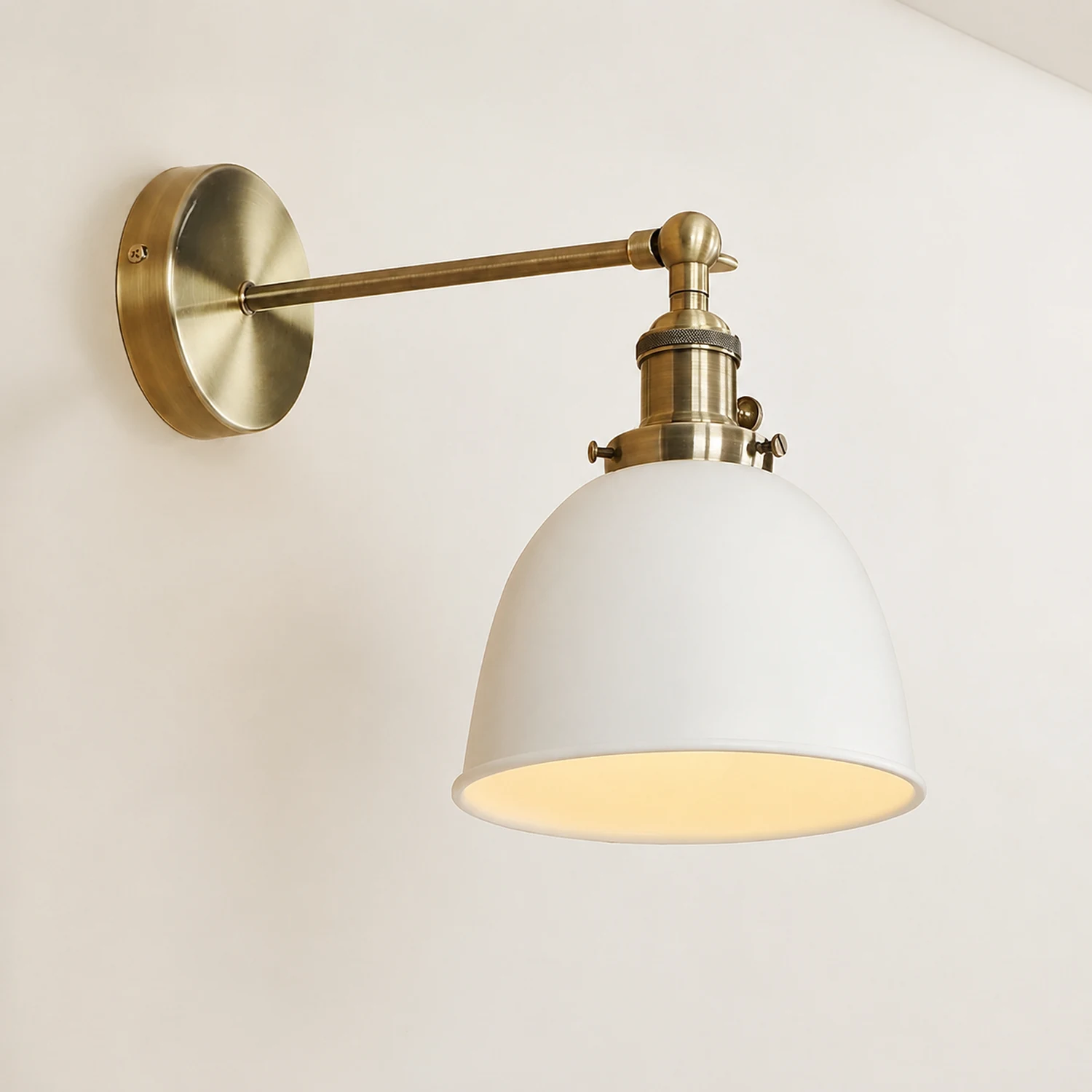 Brady Retro Industrielle Wandleuchte aus Eisen - Lumpaz