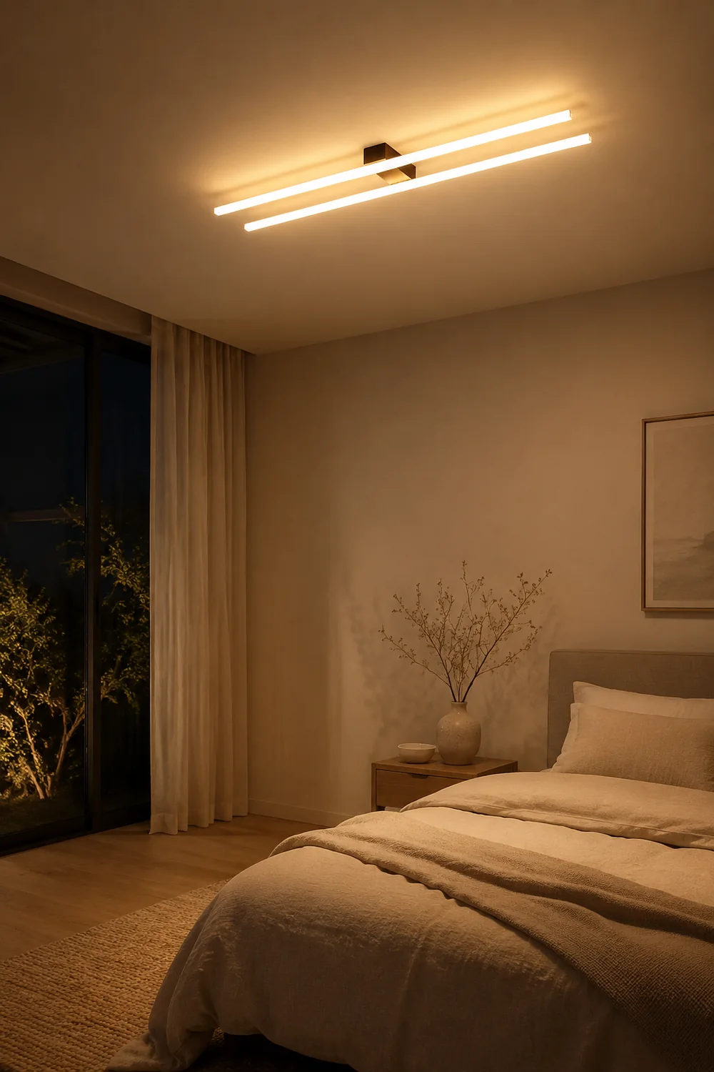 Edge Minimalistische LED Deckenleuchte für Korridor, Balkon - Lumpaz