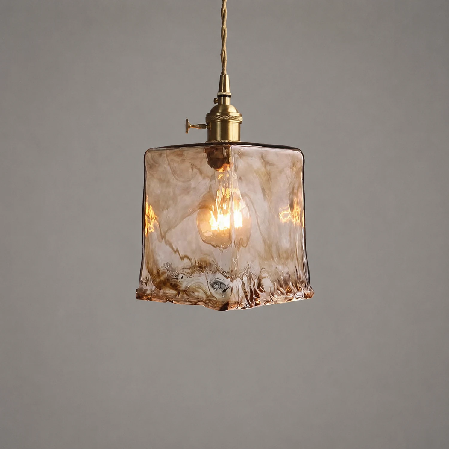 Levy Messing Glas Pendelleuchten - Lumpaz