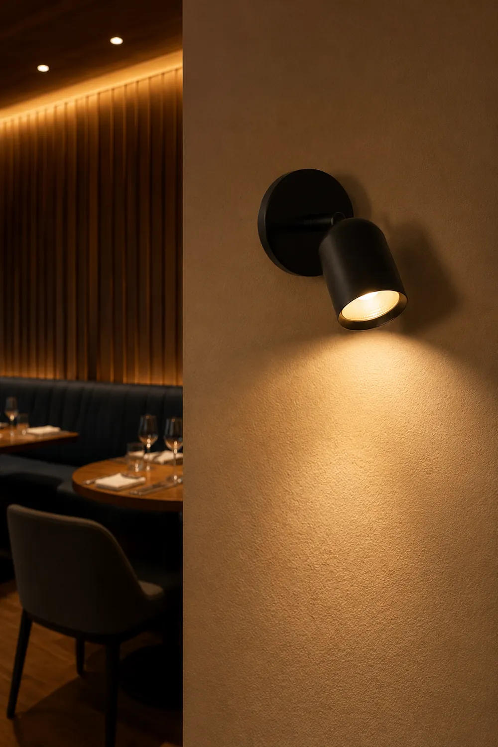 Simple Decorative Metal Living Room Wall Light - Lumpaz