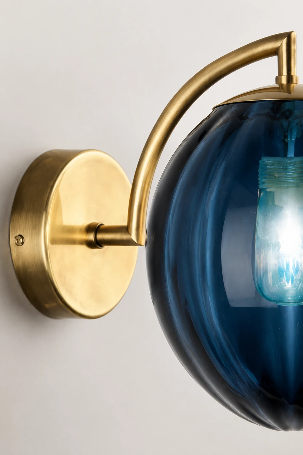 Multicolor Glass Home Decor Wall Lamp - Lumpaz
